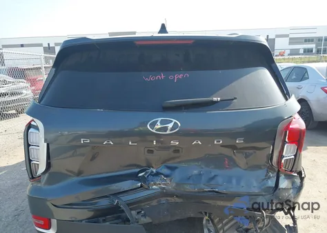 2022 Hyundai Palisade Sel z USA, uszkodzony, nr VIN KM8R44HE2NU445516